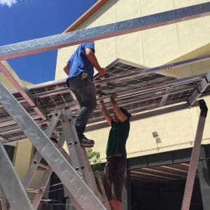 Instalación Marquesinas solares fotovoltaicas