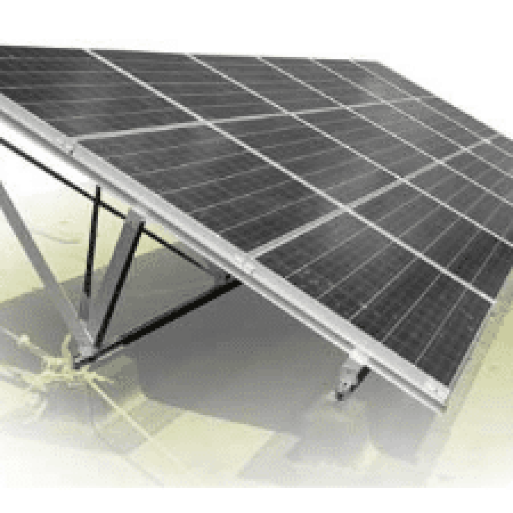 Montaje de estructuras para paneles solares en huertas · Solarstem